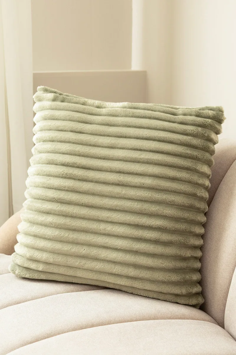 Pyntepute Stripe 50x50 cm - Grønn - Tekstiler - Pute & pledd - Pynteputer