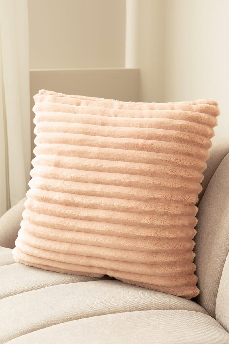 Pyntepute Stripe 50x50 cm - Støvet rosa - Tekstiler - Pute & pledd - Pynteputer
