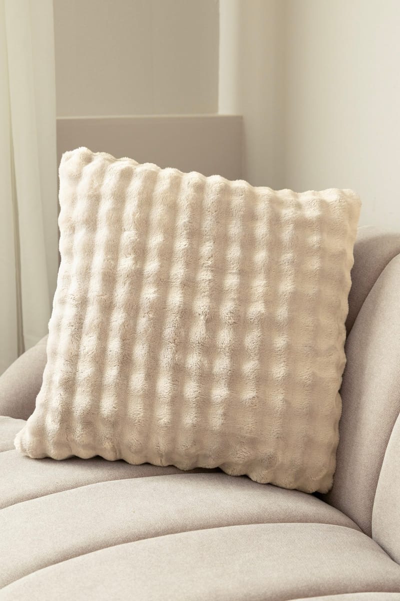 Pyntepute Pom Pom 50x50 cm - Sølv - Tekstiler - Pute & pledd - Pynteputer