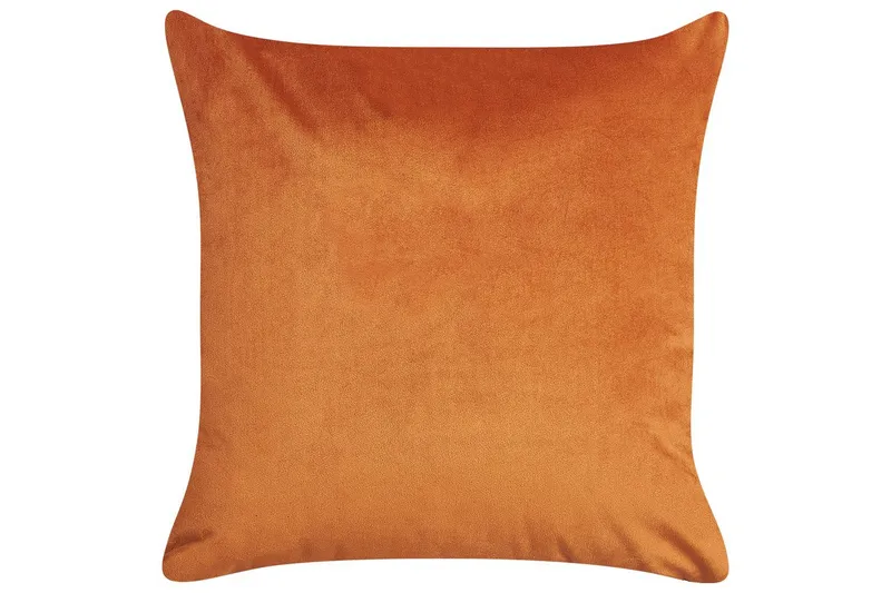 Pynteputer Aeonium sett av 2 Oransje/svart - Oransje/svart - Tekstiler - Pute & pledd - Pynteputer