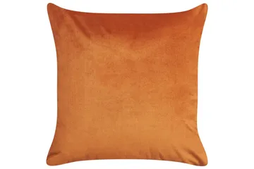 Pynteputer Aeonium sett av 2 Oransje/svart - Oransje/svart - Tekstiler - Pute & pledd - Pynteputer