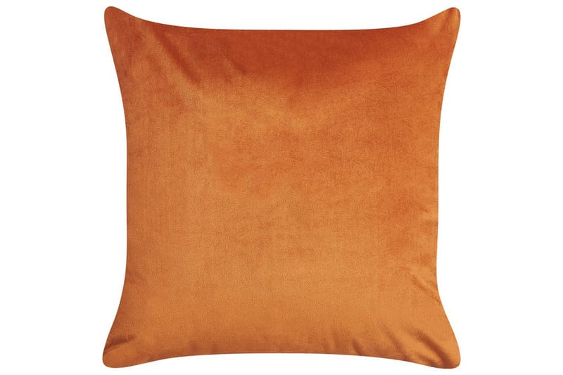 Pynteputer Aeonium sett av 2 Oransje/svart - Oransje/svart - Tekstiler - Pute & pledd - Pynteputer