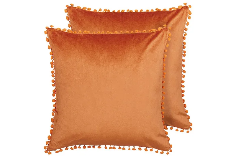 Pynteputer Aerangis sett av 2 Oransje, Oransje