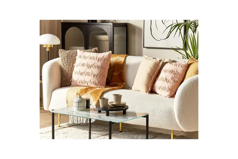 Pynteputer Agastache sett av 2 Rosa - Rosa - Tekstiler - Pute & pledd - Pynteputer