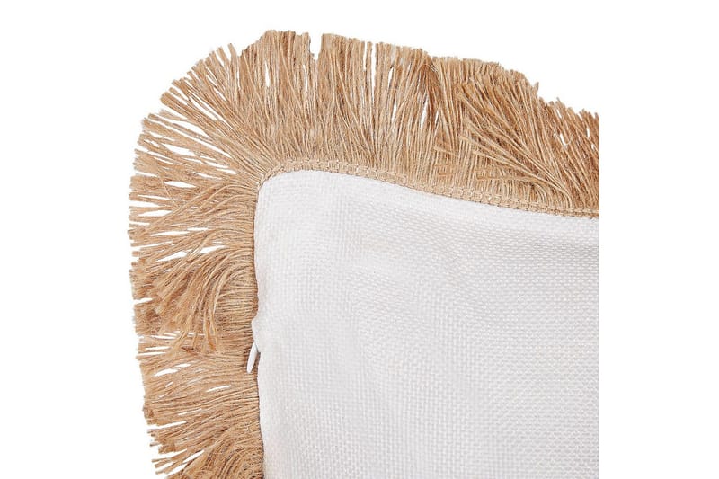 Pynteputer Agrimony sett av 2 Beige/hvit - Beige/hvit - Tekstiler - Pute & pledd - Pynteputer