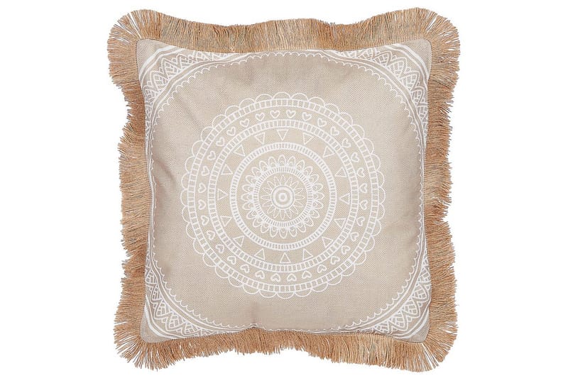 Pynteputer Agrimony sett av 2 Beige/hvit - Beige/hvit - Tekstiler - Pute & pledd - Pynteputer