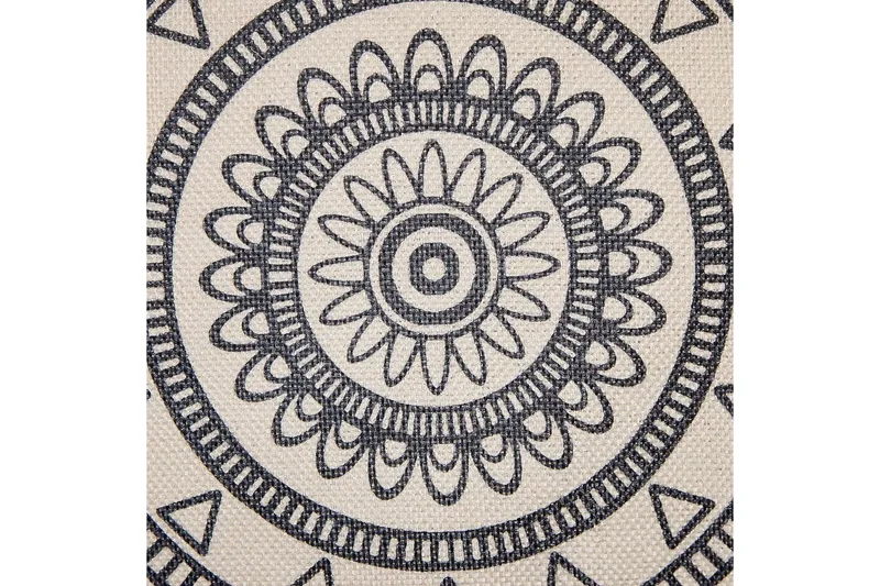 Pynteputer Agrimony sett av 2 Beige/svart - Beige/svart - Tekstiler - Pute & pledd - Pynteputer