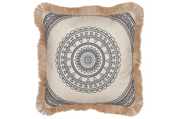 Pynteputer Agrimony sett av 2 Beige/svart - Beige/svart - Tekstiler - Pute & pledd - Pynteputer