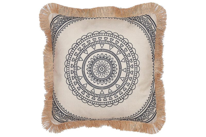 Pynteputer Agrimony sett av 2 Beige/svart - Beige/svart - Tekstiler - Pute & pledd - Pynteputer