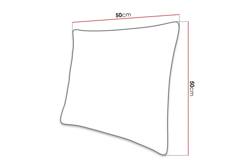 Aldbrough Pyntepute 50x50 cm - Beige - Tekstiler - Pute & pledd - Pynteputer