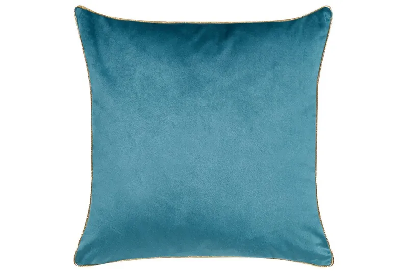 Pynteputer Alyssum sett på 2 Blå/gull, Fløyel - Blå/gull, Fløyel - Tekstiler - Pute & pledd - Hagepute