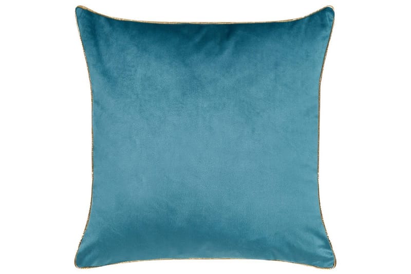 Pynteputer Alyssum sett på 2 Blå/gull, Fløyel - Blå/gull, Fløyel - Tekstiler - Pute & pledd - Hagepute