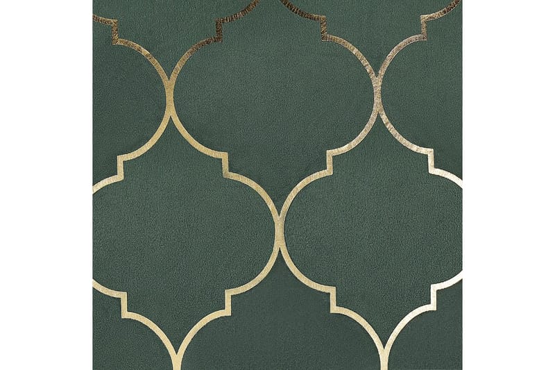 Pynteputer Alyssum sett på 2 Grønn/gull, Fløyel - Grønn/gull, Fløyel - Tekstiler - Pute & pledd - Hagepute