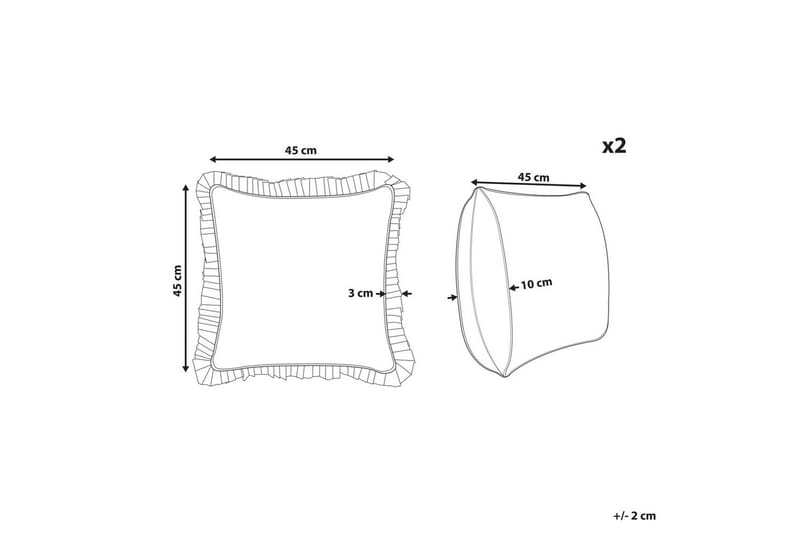 Pynteputer Amoena sett av 2 - Tekstiler - Pute & pledd - Pynteputer