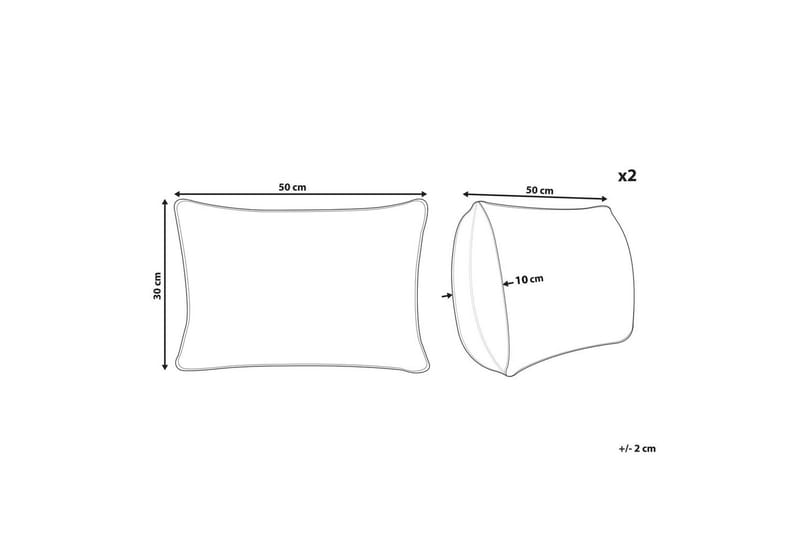 Pynteputer Asarum sett med 2 - Tekstiler - Pute & pledd - Hagepute
