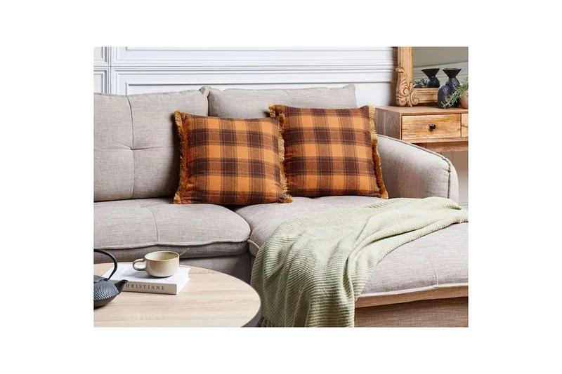 Pynteputer Barja sett med 2 Firkantet - Firkantet - Tekstiler - Pute & pledd - Pynteputer