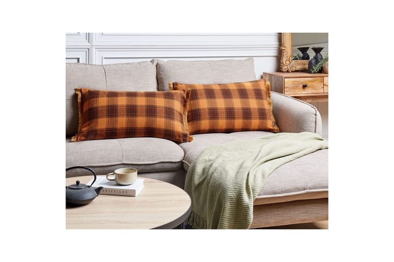 Pynteputer Barja sett med 2 Rektangulær - Rektangulær - Tekstiler - Pute & pledd - Hagepute