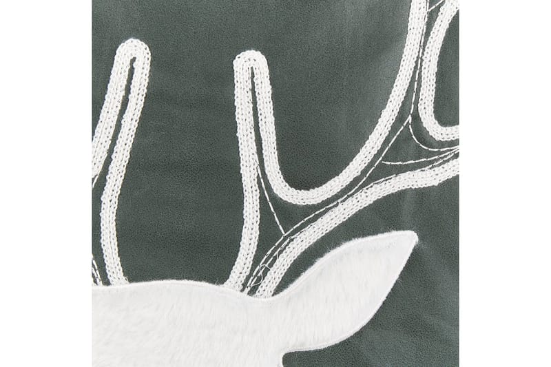 Pynteputer Bicocca sett med 2 Grønn/hvit - Grønn/hvit - Tekstiler - Pute & pledd - Hagepute