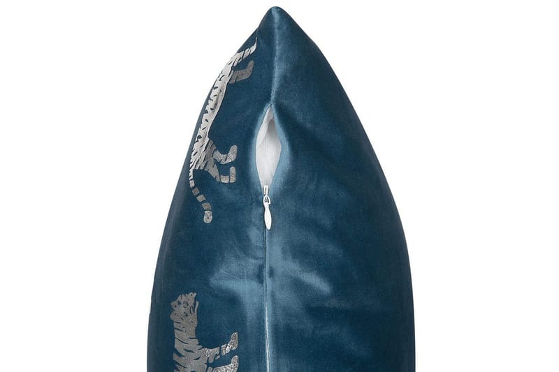 Pynteputer Bluebell sett av 2 Blå/Sølv - Blå/Sølv - Tekstiler - Pute & pledd - Hagepute