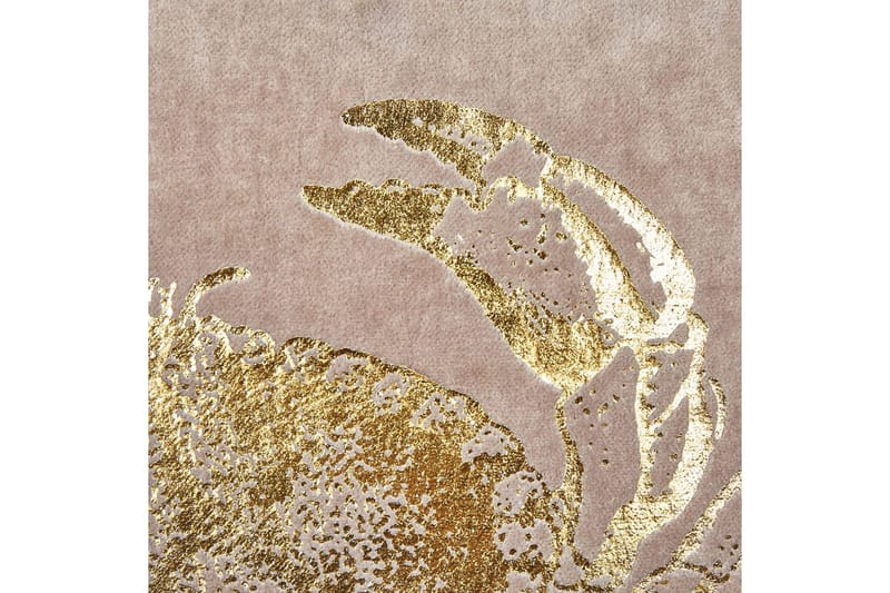 Pynteputer Bossiella sett med 2 Beige/gull - Beige/gull - Tekstiler - Pute & pledd - Hagepute