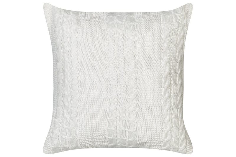 Pynteputer Cadetia sett à 2 Hvit - Hvit - Tekstiler - Pute & pledd - Hagepute
