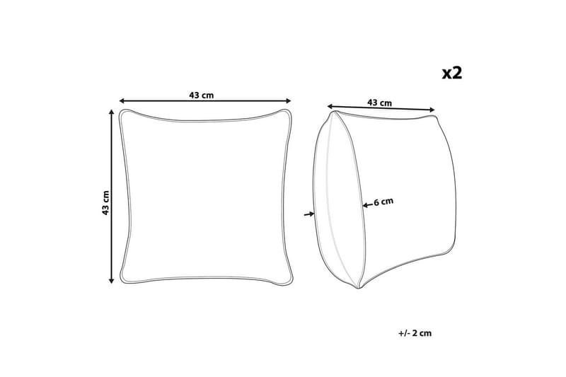Pynteputer Campanula sett av 2 - Tekstiler - Pute & pledd - Hagepute