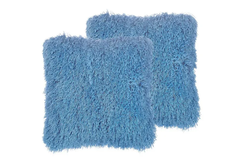 Pynteputer Cide sett à 2 Blå - Blå - Tekstiler - Pute & pledd - Hagepute