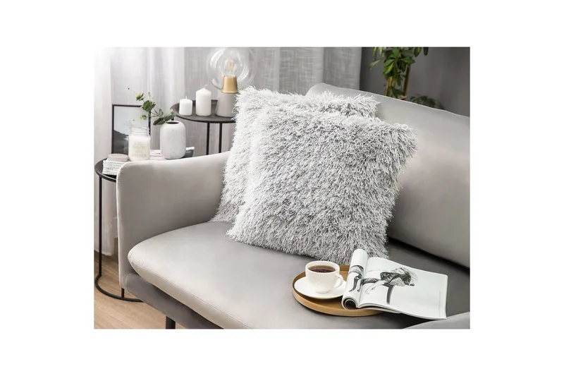 Pynteputer Cide sett à 2 Grå - Grå - Tekstiler - Pute & pledd - Hagepute