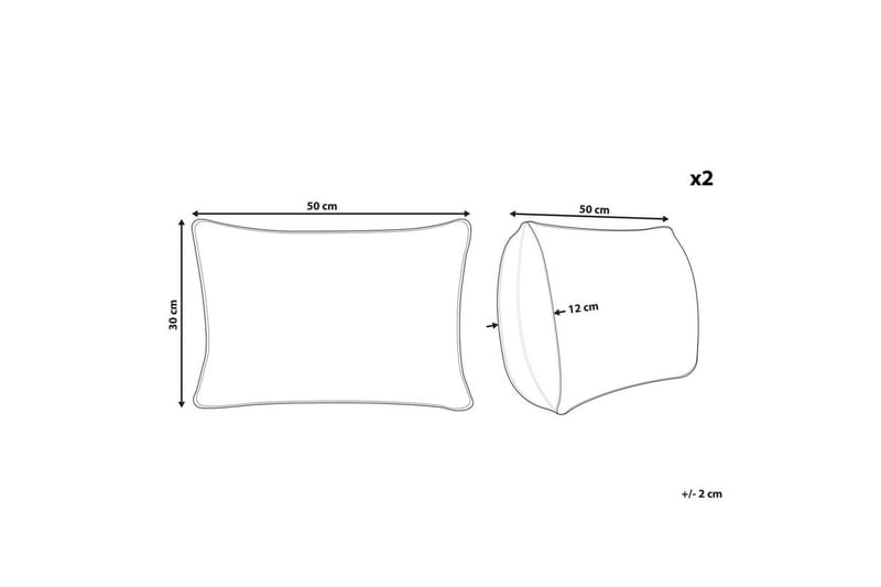 Pynteputer Clusia sett med 2 - Tekstiler - Pute & pledd - Hagepute
