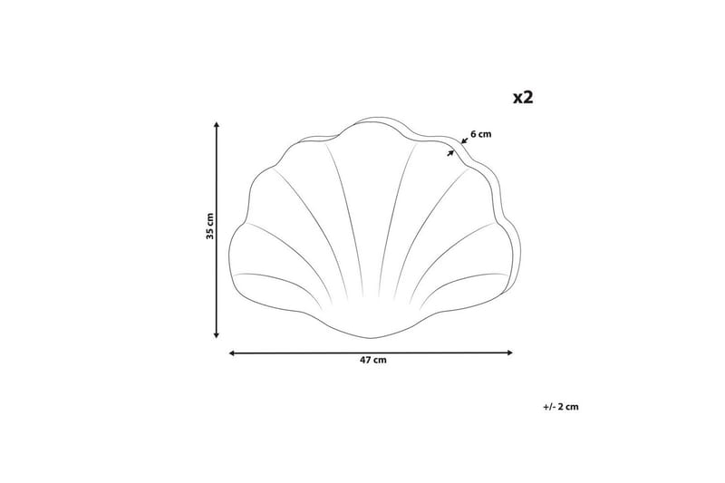 Pynteputer Consolida sett á 2 Grønn - Grønn - Tekstiler - Pute & pledd - Hagepute