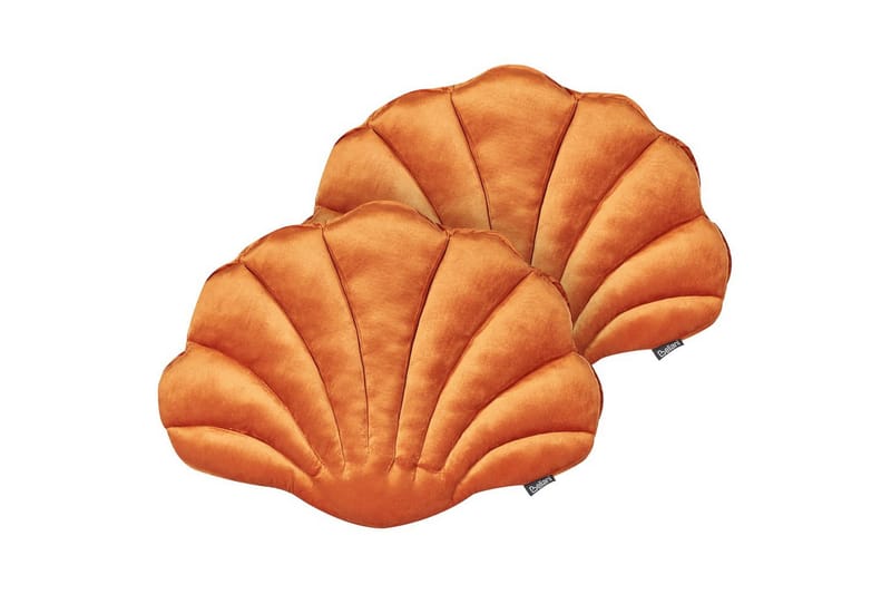 Pynteputer Consolida sett á 2 Oransje - Oransje - Tekstiler - Pute & pledd - Hagepute