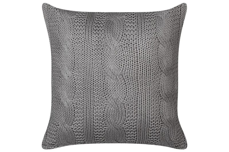 Pynteputer Constylis sett á 2 Grå - Grå - Tekstiler - Pute & pledd - Hagepute