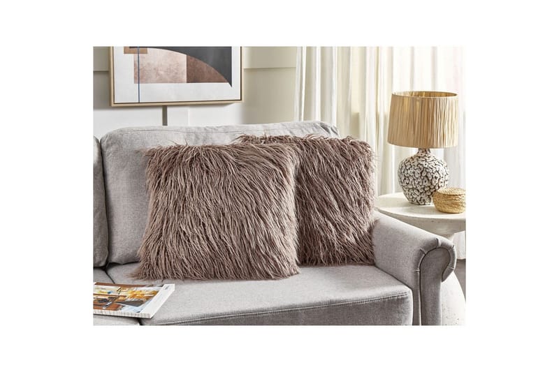 Pynteputer Corokia sett av 2 Beige - Beige - Tekstiler - Pute & pledd - Hagepute