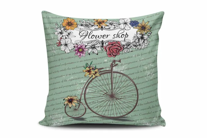 Cushion Love Putetrekk 45x45 cm - Multi - Tekstiler - Pute & pledd - Pynteputer