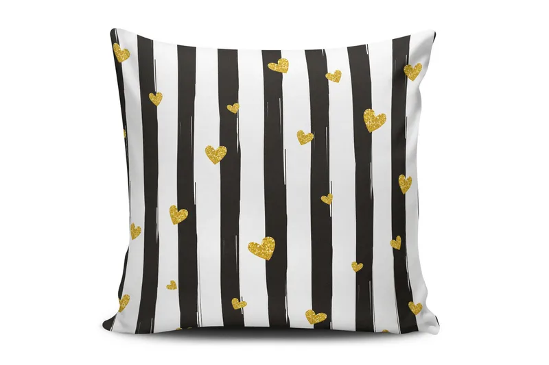 Cushion Love Putetrekk 45x45 cm - Multi - Tekstiler - Pute & pledd - Pynteputer