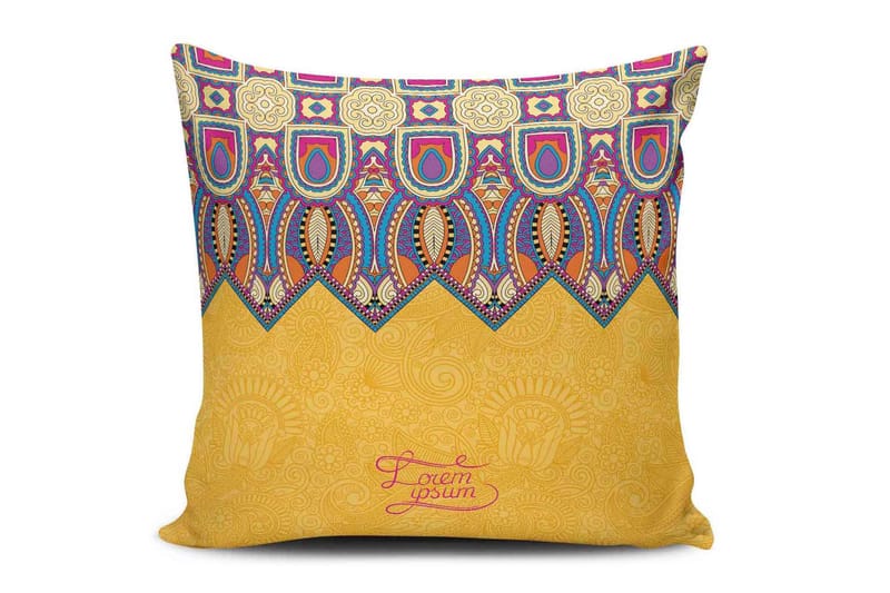 Cushion Love Putetrekk 45x45 cm - Multi - Tekstiler - Pute & pledd - Pynteputer