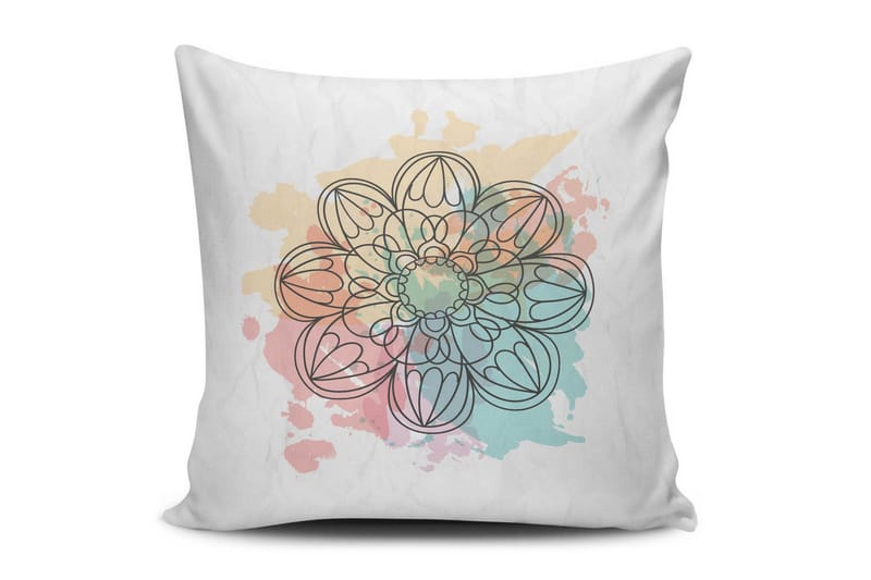 Cushion Love Putetrekk 45x45 cm - Multi - Tekstiler - Pute & pledd - Pynteputer