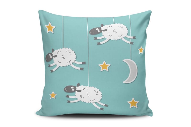 Cushion Love Putetrekk 45x45 cm - Multi - Tekstiler - Pute & pledd - Pynteputer