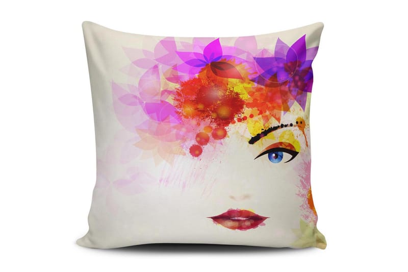 Cushion Love Pute 45x45 cm - Multi - Pynteputer