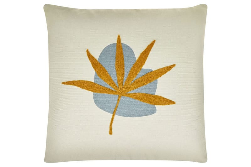 Pynteputer Davallia sett med 2 Beige/blå/oransje - Beige/blå/oransje - Tekstiler - Pute & pledd - Hagepute