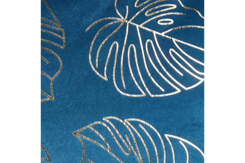 Pynteputer Deliciosa sett med 2 Blå/gull - Blå/gull - Tekstiler - Pute & pledd - Pynteputer