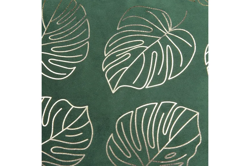 Pynteputer Deliciosa sett med 2 Grønn/gull - Grønn/gull - Tekstiler - Pute & pledd - Pynteputer