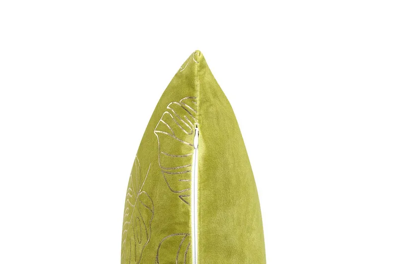 Pynteputer Deliciosa sett med 2 Lysegrønn/gull - Lysegrønn/gull - Tekstiler - Pute & pledd - Pynteputer