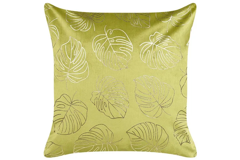 Pynteputer Deliciosa sett med 2 Lysegrønn/gull - Lysegrønn/gull - Tekstiler - Pute & pledd - Pynteputer