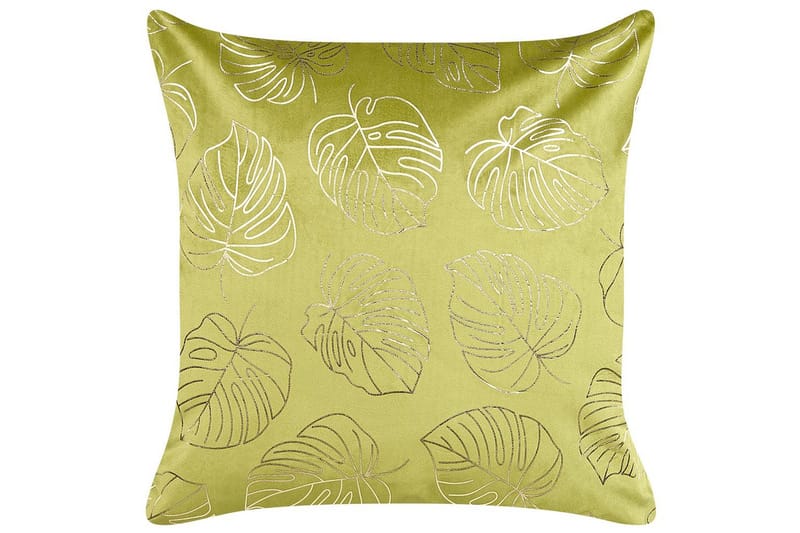 Pynteputer Deliciosa sett med 2 Lysegrønn/gull - Lysegrønn/gull - Tekstiler - Pute & pledd - Pynteputer