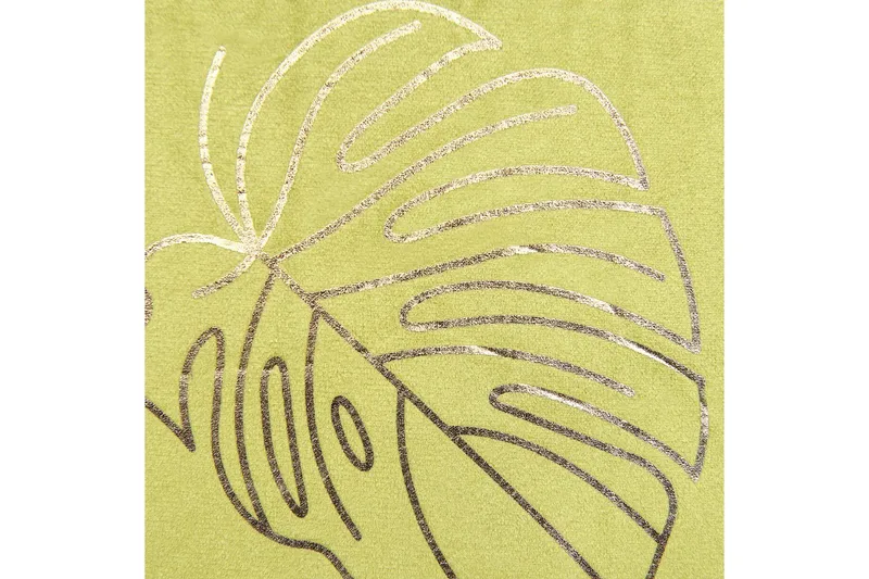 Pynteputer Deliciosa sett med 2 Lysegrønn/gull - Lysegrønn/gull - Tekstiler - Pute & pledd - Pynteputer