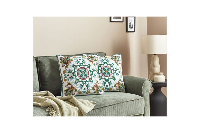 Pynteputer Elanite sett á 2 - Tekstiler - Pute & pledd - Pynteputer