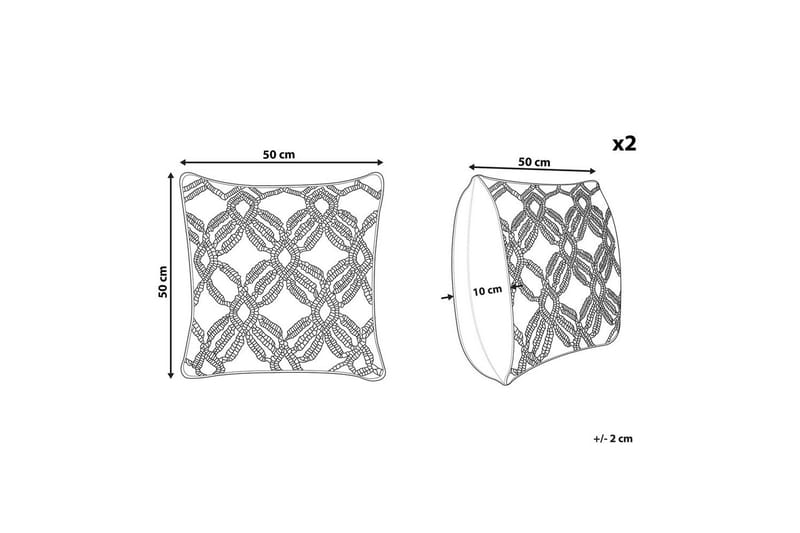 Pynteputer Esenkoy sett med 2 - Tekstiler - Pute & pledd - Hagepute