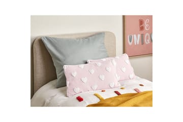 Pynteputer Gazania sett av 2 Rosa/Hvit, Rektangulær - Rosa/Hvit, Rektangulær - Tekstiler - Pute & pledd - Hagepute