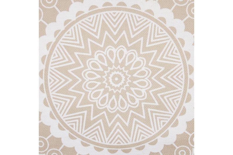 Pynteputer Geranium sett av 2 Beige/hvit - Beige/hvit - Tekstiler - Pute & pledd - Hagepute